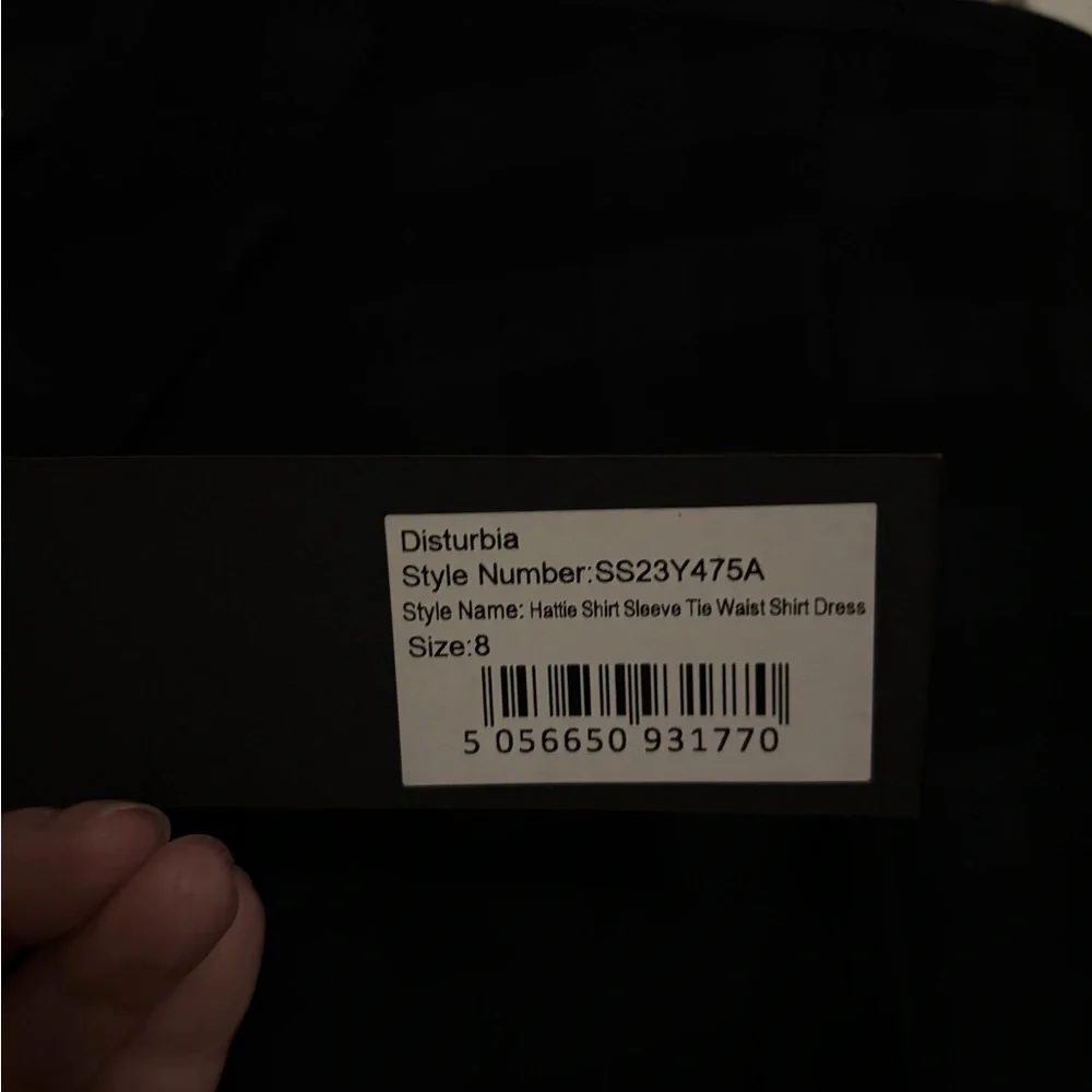 Disturbia Hattie Shirt Sleeve Tie
Waist Shirt Dress NWT - Picture 8 of 14